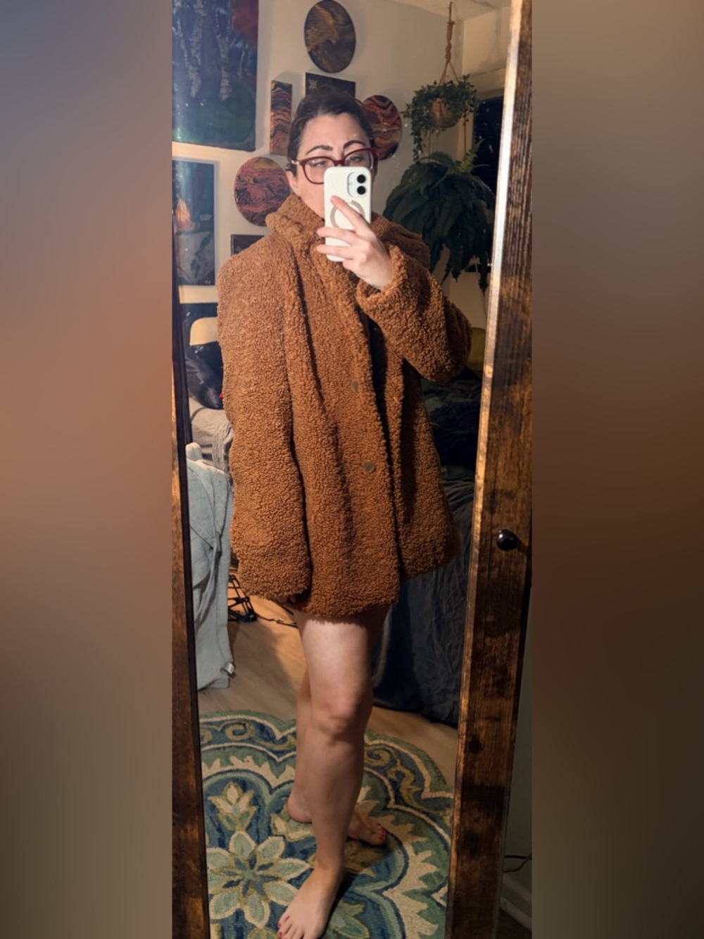 Banana Republic Brown Teddy Jacket